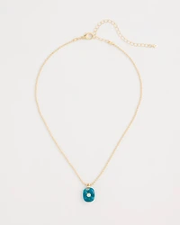 Genuine Jade Stone Pendant Necklace