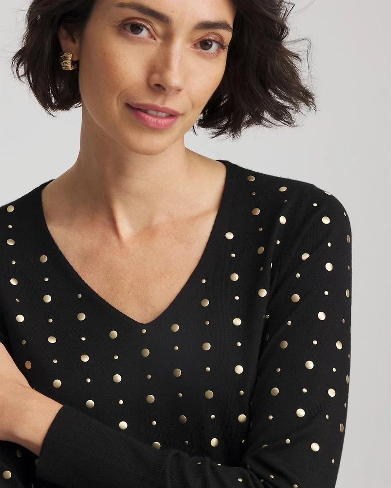 Ella Embellished Pullover Sweater