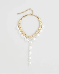 Convertible Mixed-Metals Y-Necklace