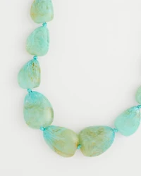 Ocean Resin Beaded Necklace