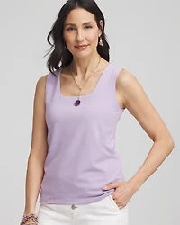 Contour Cotton™ Square Neck Tank