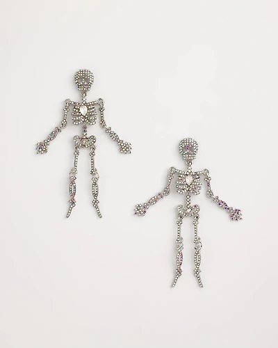 Skeleton Glitz Earrings