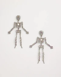 Skeleton Glitz Earrings