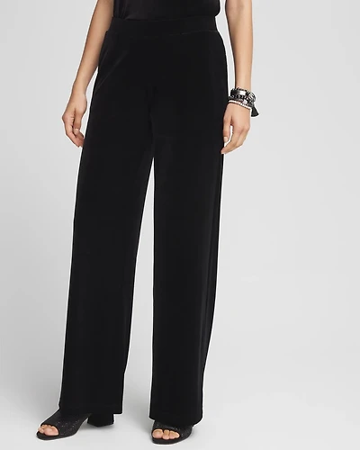 Travelers™ Velvet Wide Leg Pant