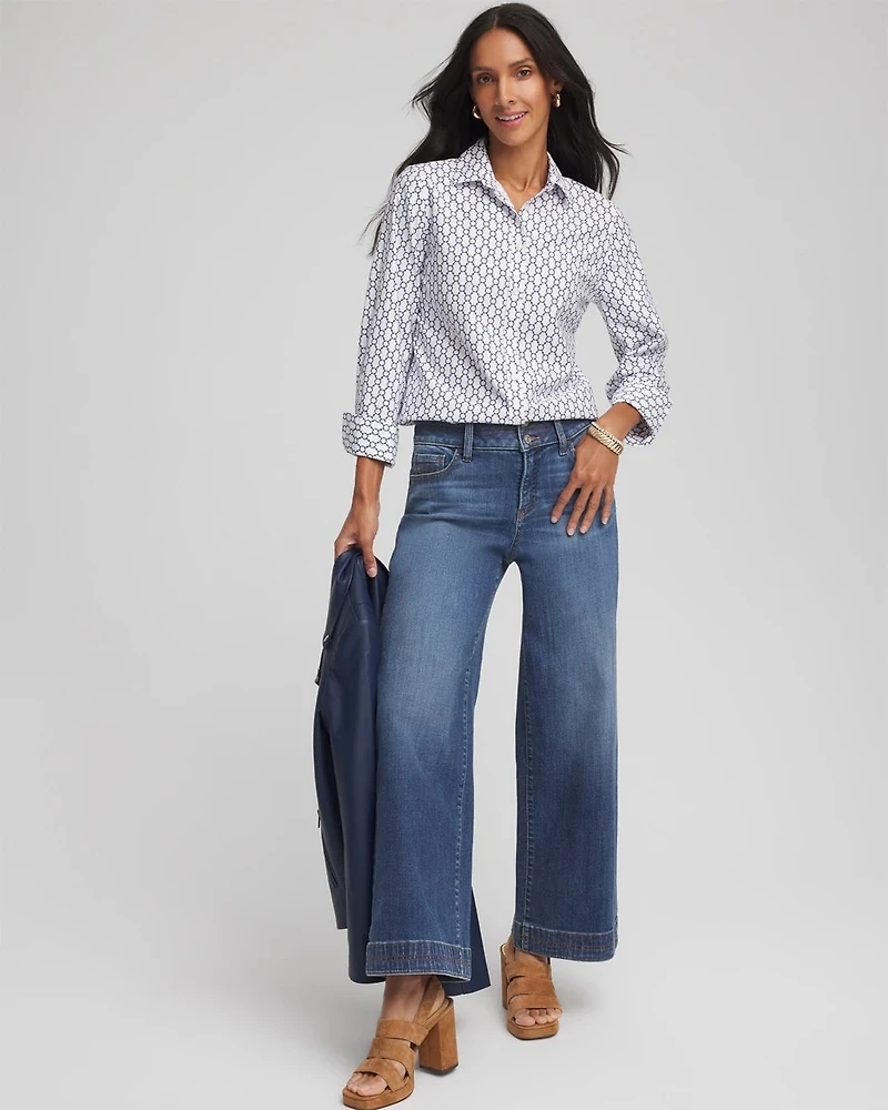 No Iron™  Chain Connection Shirt