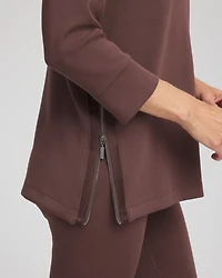 Zenergy® Satin-Trim Tunic