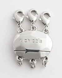 Silvertone Lobster-Claw Necklace Converter