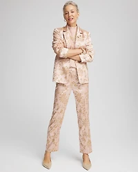 Satin Jacquard Blazer