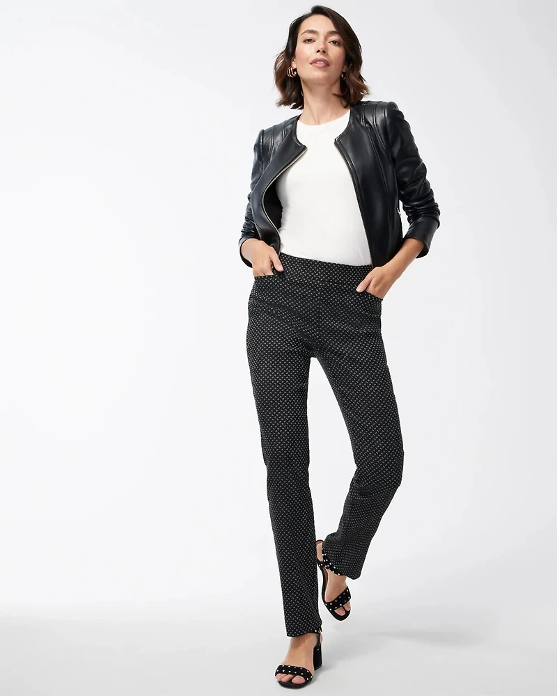 Brigitte Jacquard Stamp Pants