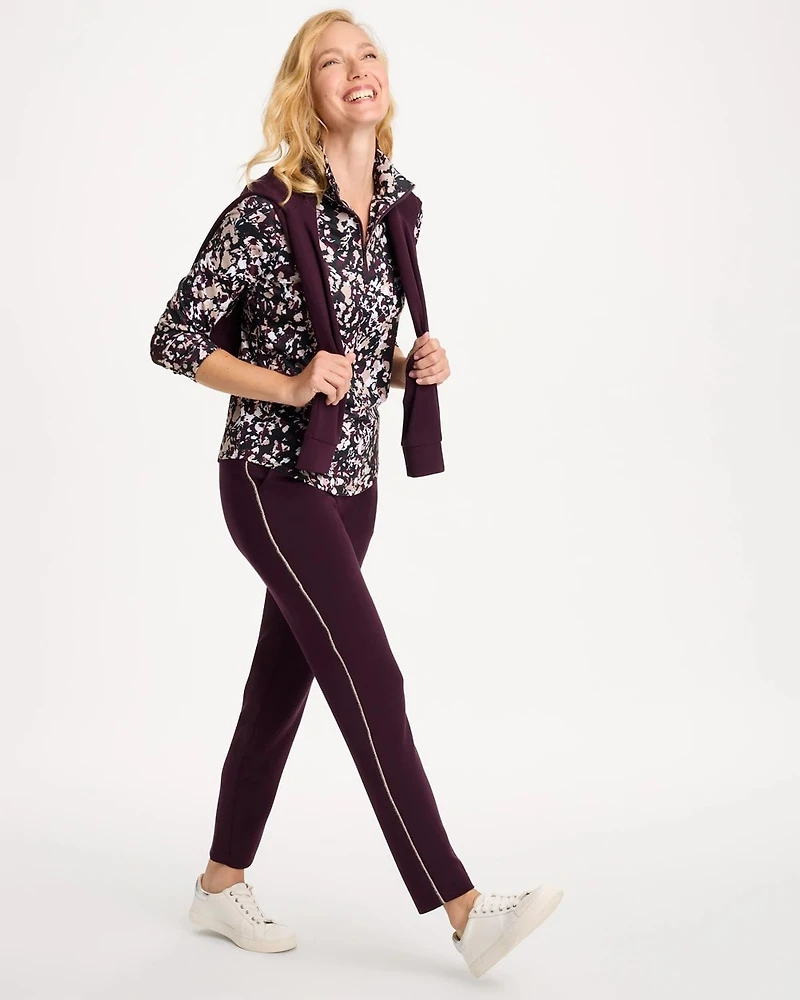 Zenergy® Soft Caviar Bead Ankle Pants