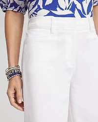Lightweight Relaxed Straight Cropped Pants