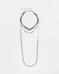 Multistone Convertible Beaded Necklace