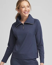 Zenergy® Cloud Half-Zip Pullover Top