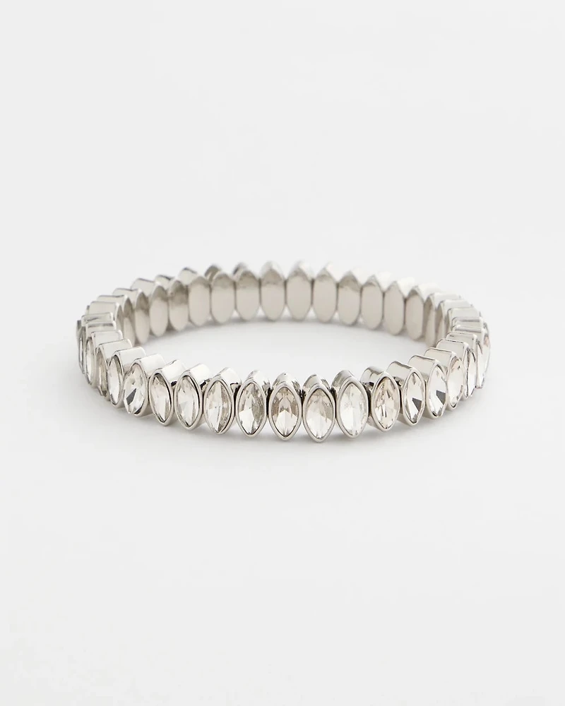 Marquise Silver Stretch