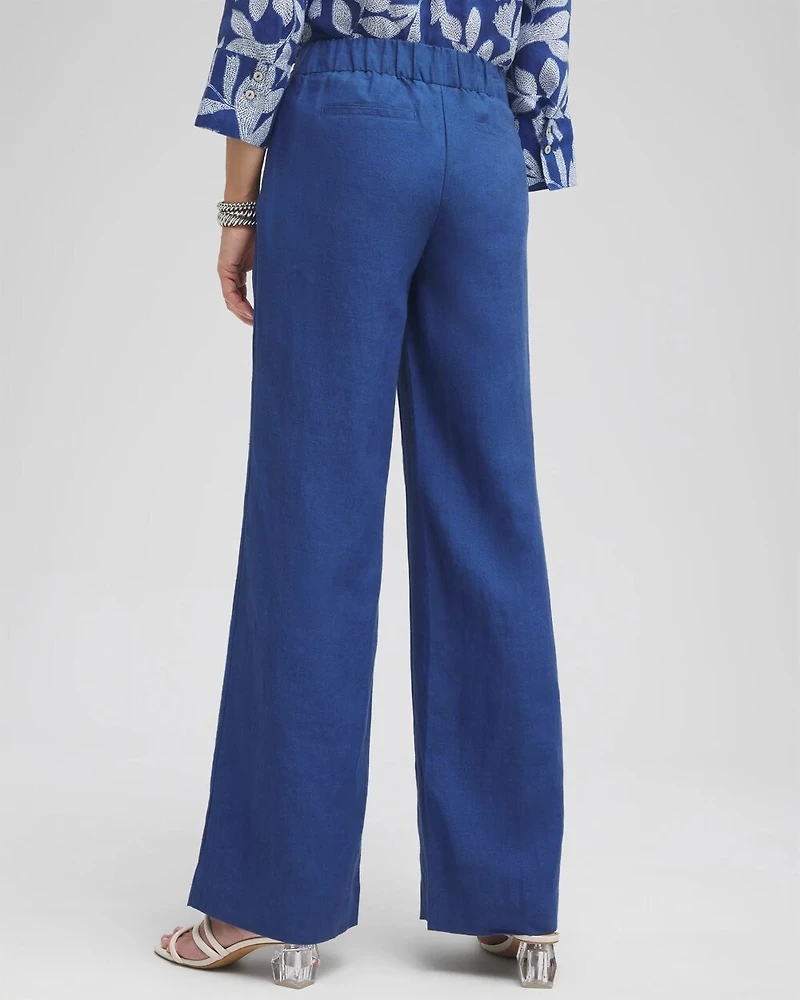Linen Trouser Flare Pants