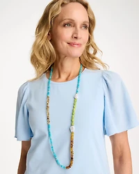 Resin Single-Strand Necklace
