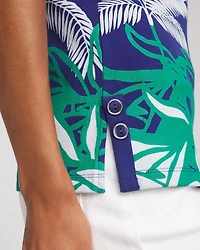 Island Sleeveless V-Neck Tank