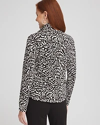 Zenergy® French Terry Half Zip Pullover Top