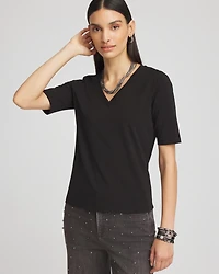 Elbow-Sleeve Perfect Tee