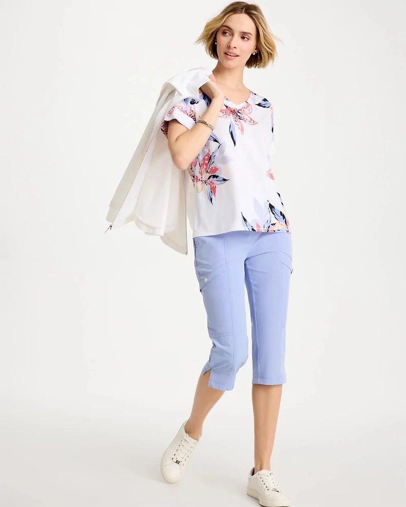 Zenergy® Lily Drop Shoulder Tee