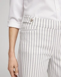 Brigitte™ Striped Wide-Leg Cropped Pants