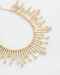 Chico’s Originals Gold Slice & Gem Bib