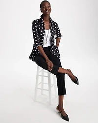 No Iron™ Stretch Polka Dot Shirt