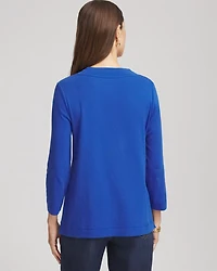 Pima Cotton 3/4 Sleeve Tee