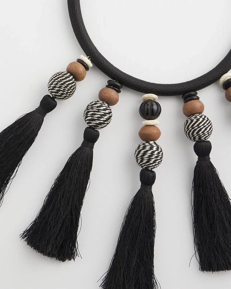 Chico's Originals Tassel Statement Necklace