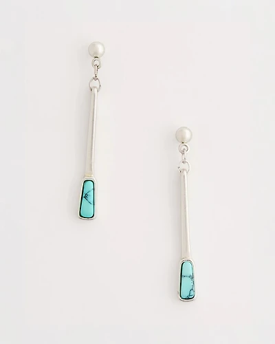 Linear Drop Earrings