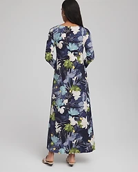 Dance Boatneck Column Maxi Dress