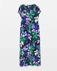 Travelers™ Floral V-neck Maxi Dress