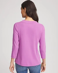 Pima Cotton 3/4 Sleeve Tee