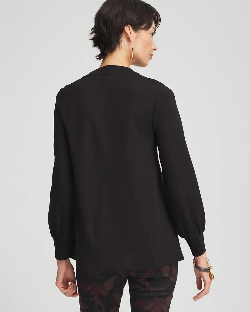 Ponte Notch Neck Tunic