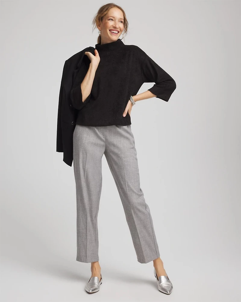 Jacquard Cozy Turtleneck