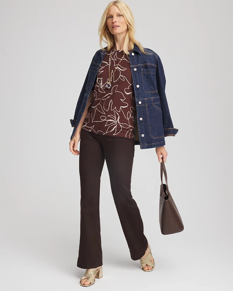 Touch of Cool™ Elbow-Sleeve Perfect Tee