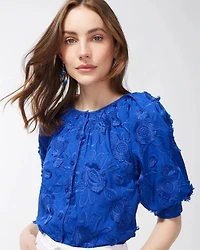 Embroidered Top