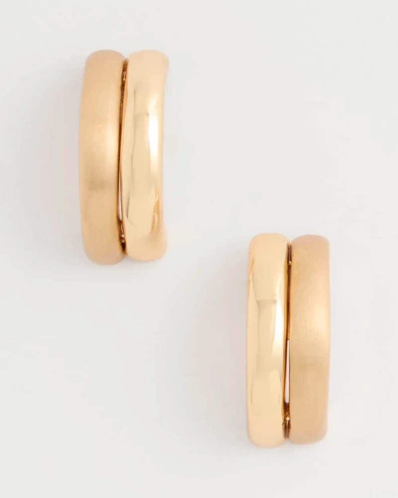 Double Hoop Earrings