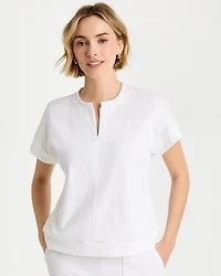 Zenergy® Crosshatch Knit Top