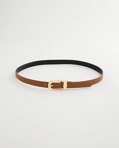 Skinny Reversible Trouser Belt