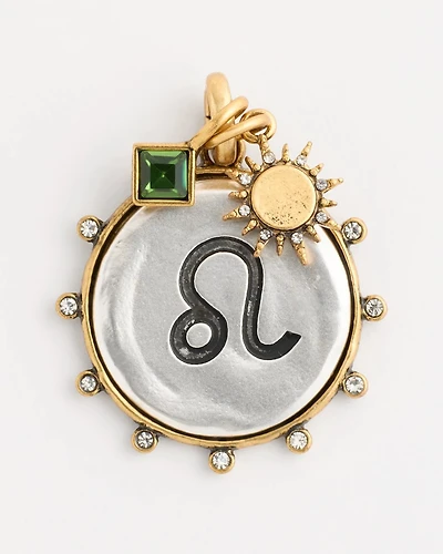Leo Zodiac Charm Pendant