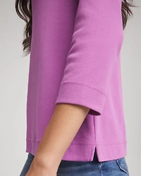 Pima Cotton 3/4 Sleeve Tee