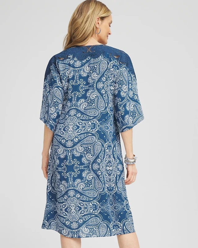 Chico's Crepe Lace-Neck Dress at Hamilton Place in Chattanooga, TN Chico's Crepe Lace-Neck Dress at Hamilton Place in Chattanooga, TN