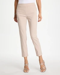 Brigitte™ Slim Twill Stripe Neutral Crop