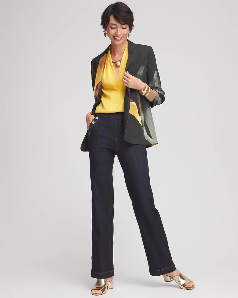 Matte Satin Pleated Top