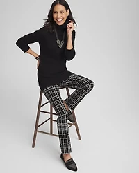 Cashmere Turtleneck Sweater Tunic