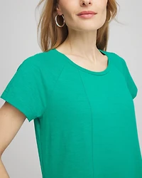 Short-Sleeved Maxi Dress