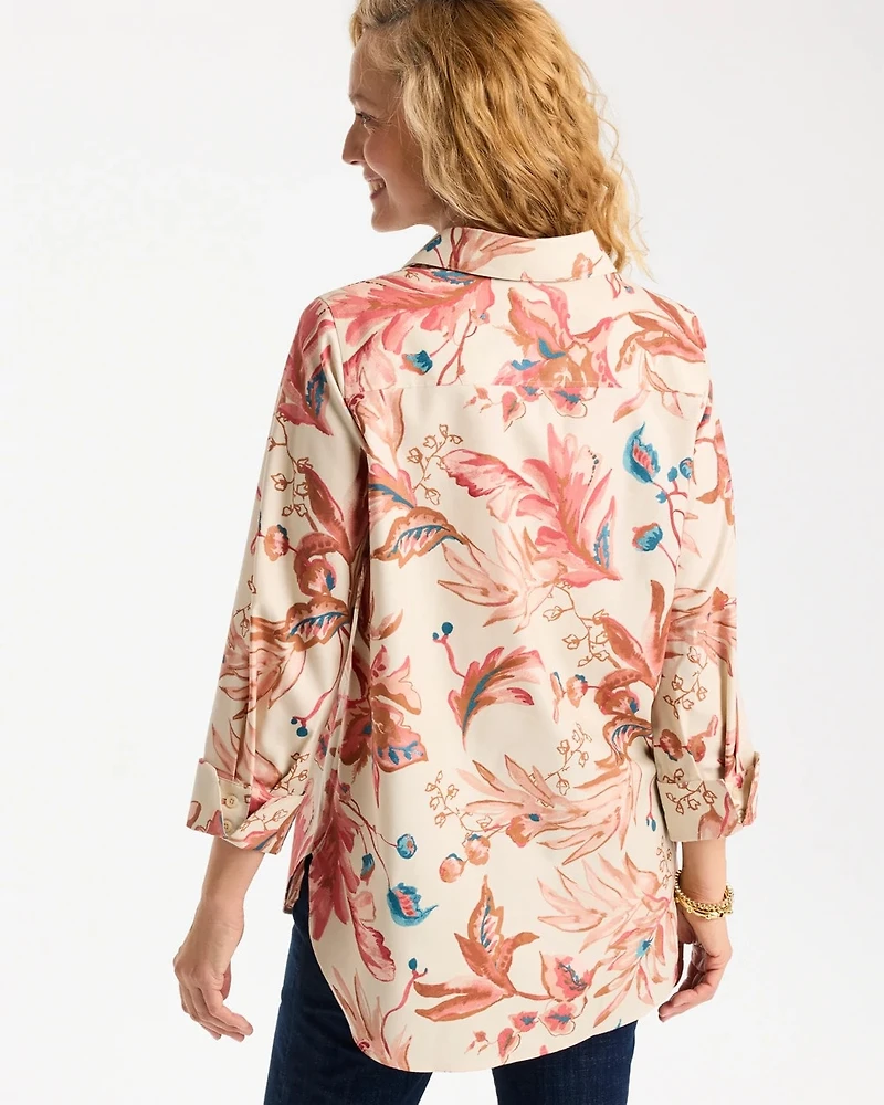 No Iron™ Stretch Desert Beauty Printed Tunic