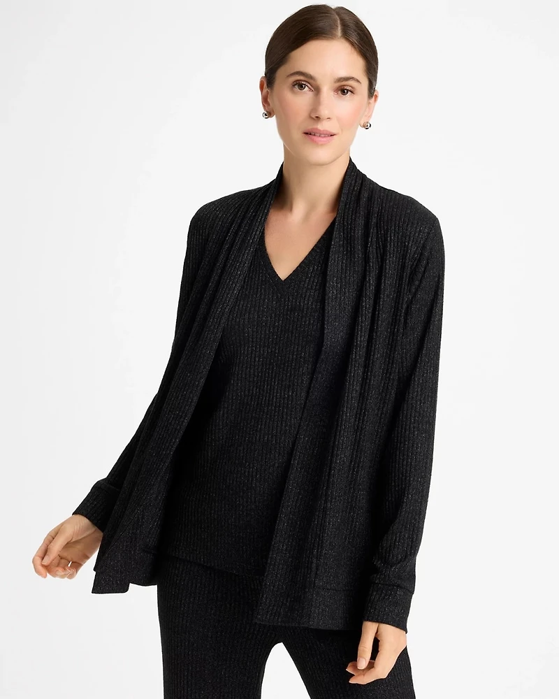 Zenergy® Ribbed Cardigan