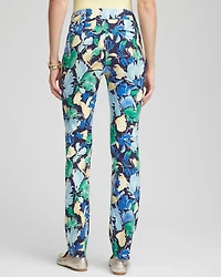 Brigitte™ Slub Floral Slim Pants